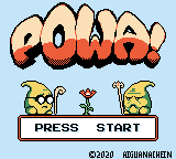Powa! (Homebrew) — Title screen